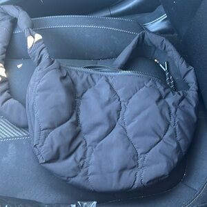 Street Level black  Poppy Quilted Crossbody